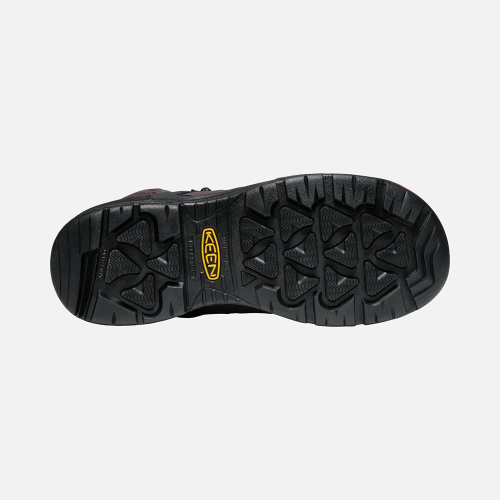 Keen Trekking Bot Erkek Kahverengi - Dover 8\" Waterproof (Carbon-Fiber Toe) - Türkiye PFOA93287